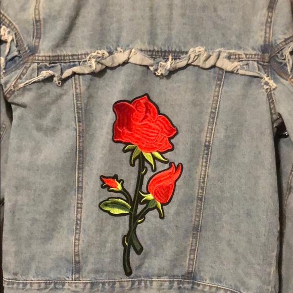 Denim Patchwork Jacket - Picture 5 of 5